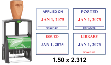 2660 Green Line Self-Inking Dater