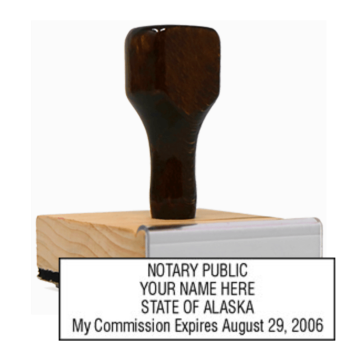 AK Notary<br>Rubber Stamp