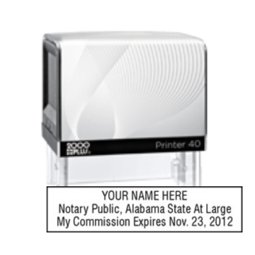 AL Notary<br>Self-Inking Stamp