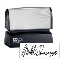 Colop EOS-40 Pre-Inked Signature Stamp