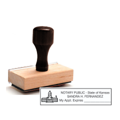 KS Notary<br>Rubber Stamp