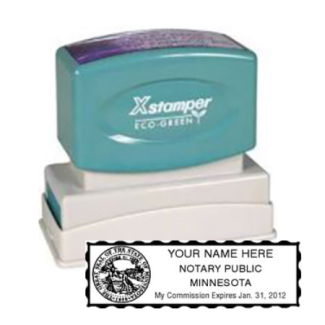 MN Notary<br>X-Stamper Pre-Inked Stamp