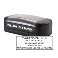 NC Notary<br>Slim Pre-Inked Stamp