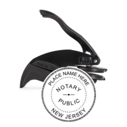 NJ Notary<br>Embosser Seal Stamp