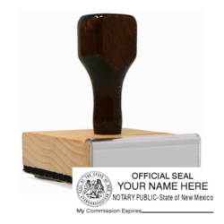 NM Notary<br>Rubber Stamp