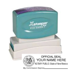NM Notary<br>X-Stamper Pre-Inked Stamp