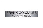 Notary Public Name Sign<br>2 X 8