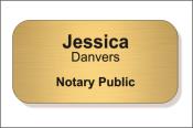 1 X 3" Name Tag (3 Lines)