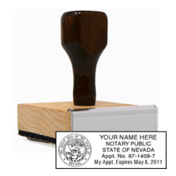 NV Notary Resident<br>Rubber Stamp