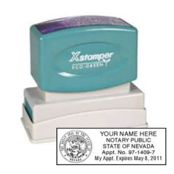 NV Notary Resident<br>X-Stamper Pre-Inked Stamp