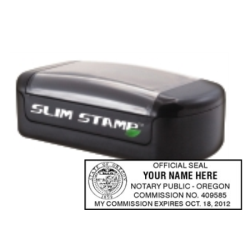 OR Notary Slim Stamp