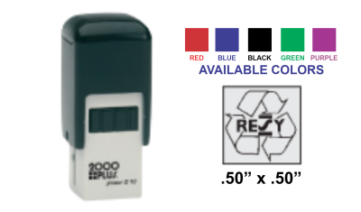 Colop Q-12 Square Self-Inking Stamp