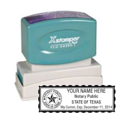 Texas Notary<br>X-Stamper Pre-Inked Stamp