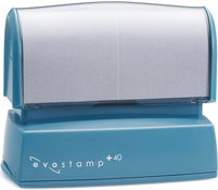 Shop the EP-40 evostamp Pre-Inked Stamp at CalStamp! With a 7/8in x 2-5/16 impression size, it's perfect for your stamping needs. Order now for fast shipping!