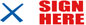 Accustamp Sign Here- 2 Color