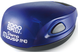 Stamp Mouse R40 W. Black Pad 