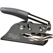 Get the Shiny EZ-EM Embossed Address Seal from CalStamp! Customize up to 4 lines of text on this 1" x 2" embosser. Order now for professional, elegant addresses!