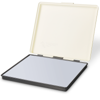 Shop the MP-1 Metal Industrial Stamp Pad (7" x 8-1/4") at CalStamp. Perfect for quick-dry alcohol and solvent-based inks. Order now for efficient stamping!