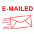 Get organized with CalStamp's Small E-MAILED Stock Message Stamp. Perfect for marking emails quickly. Order now and streamline your workflow!
