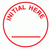 Get organized with the INITIAL HERE Stamp from CalStamp! Perfect for documents, this small stock message stamp ensures clarity. Order now for efficient workflow!