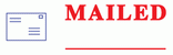 Get your MAILED Stock Message Stamp from CalStamp! Perfect for efficient mail processing. Order now for fast shipping and boost your productivity today!