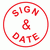 Get organized with the Small SIGN & DATE Stamp from CalStamp. Perfect for documents. Order now and streamline your paperwork!