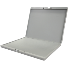 Shop CalStamp's Shiny Extra Large Industrial Stamp Pad (9-1/2" x 12-1/4"). Durable polypropylene case. Perfect for alcohol and solvent-based inks. Order now!