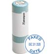 Shop the N75-012 Small Xpedater Pre-Inked Stamp at CalStamp. Perfect for precise impressions with an 11/16" diameter. Order now and ensure quality with Xstamper Refill Ink!