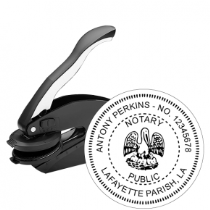 LA-NOT-SEAL - LA Notary
Embosser Seal Stamp