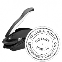 MD-NOT-SEAL - MD Notary
Embosser Seal Stamp