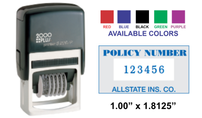 Get the Colop Printer S 226/P Self-Inking Die Plate Number Stamp at CalStamp! Perfect for efficient, clear stamping. Order now and streamline your workflow!