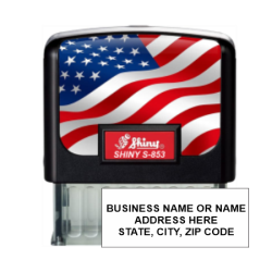 Get your 3 Line Address Stamp from CalStamp! Self-inking, customizable up to 4 lines. Perfect for all your stamping needs. Order now for fast shipping!