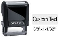 Shop the TRODAT 4910 Self-Inking Stamp at CalStamp! Compact and efficient, it offers a 3/8 in. x 1 in. impression size. Click to buy now and streamline your stamping needs!