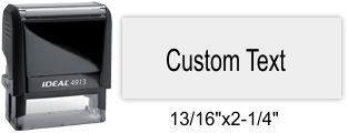 Shop the TRODAT 4913 Self-Inking Stamp at CalStamp! Perfect for quick, clean impressions. Impression size: 7/8 in. x 2-3/8 in. Order now for fast shipping!
