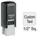 Shop the TRODAT 4921 Self-Inking Stamp at CalStamp! Perfect for small imprints, with a 1/2 in. x 1/2 in. impression size. Order now for fast, reliable stamping!