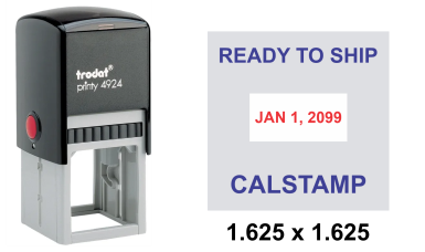 Shop the 4724 Printy Dater at CalStamp! This 1 in. x 1-5/8 in. dater is perfect for all your stamping needs. Order now and streamline your office tasks!