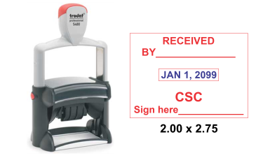 Get the 5480 Dater, a professional 2 x 2 3/4 in. stamp for precise dating. Perfect for office use. Order now from CalStamp and streamline your documentation!