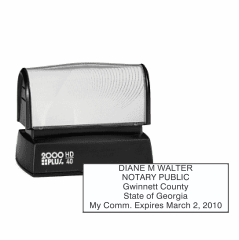 GA Notary<br>Colop Pre-Inked Stamp