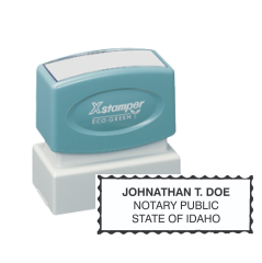 ID Notary<br>X-Stamper Pre-Inked Stamo