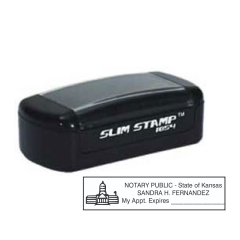 KS-SLIM - KS Notary
Slim Pre-Inked Stamp