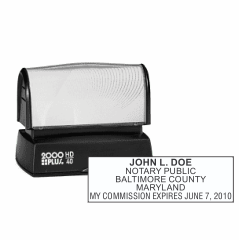 MD-COLOP - MD Notary
Colop Pre-Inked Stamp