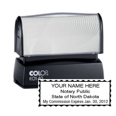 ND-COLOP - ND Notary
Colop Pre-Inked Stamp