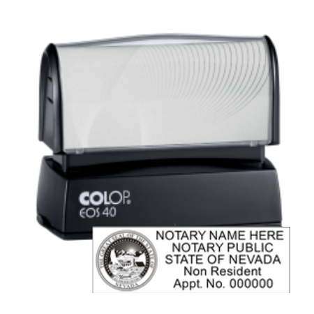 NV Notary Non Resident<br>Colop Pre-Inked Stamp