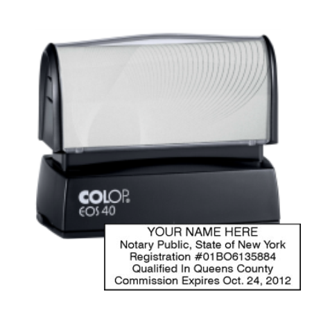 NY-COLOP - NY Notary
Collop Pre-Inked Stamp