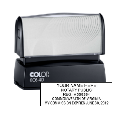 VA Notary<br>Colop Pre-Inked Stamp