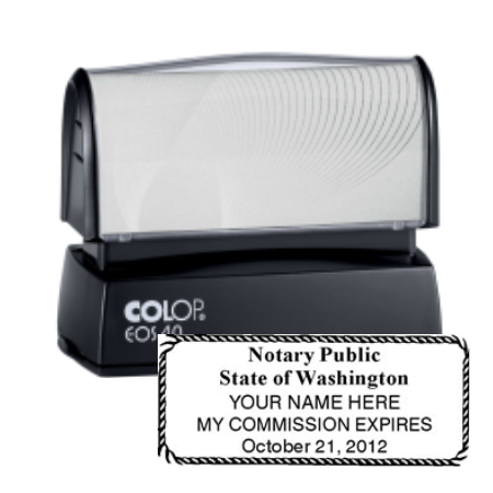 WA-COLOP - WA Notary
Self-Inking Printer Stamp (2)