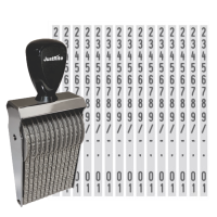Get your 10 Digit Adjustable Stamp with full alphabet and numbers! Custom-made in 10 business days. Order now at CalStamp for precision and quality.