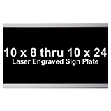10 X 8 Thru 10 X 24 Signage