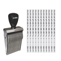 Get your 10 Digit Adjustable Stamp with full alphabet and numbers! Custom-made in 10 business days. Order now at CalStamp for precision and quality.