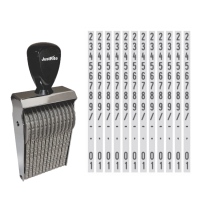 Get your 10 Digit Adjustable Stamp with full alphabet and numbers! Custom-made in 10 business days. Order now at CalStamp for precision and quality.
